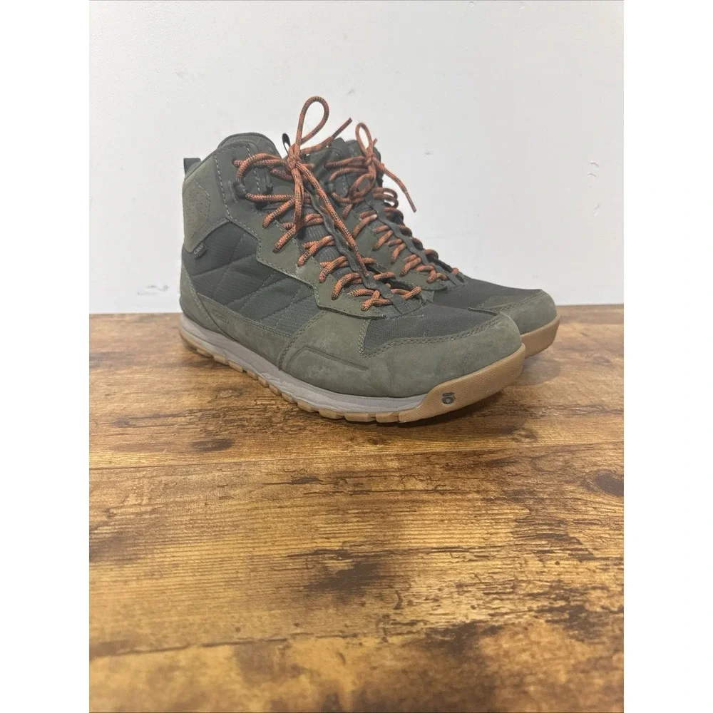 Oboz Men's Bozeman Mid Pine WP Hiking Boots 75401-1103 Sz 13